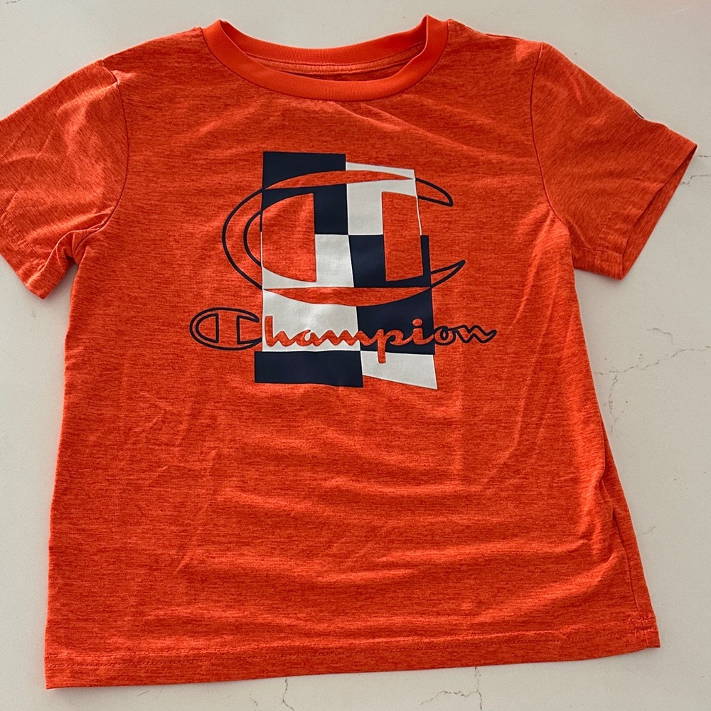 Champion Kids Graphic Orange Tee